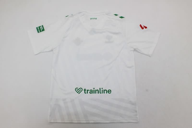 25/26 Real Betis Goalkeeper White Kids Soccer Jersey And Shorts