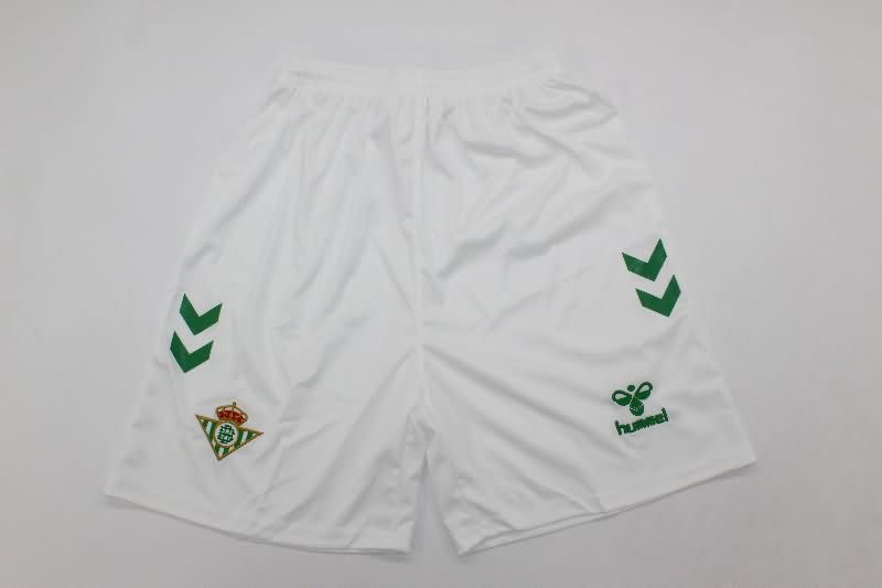 25/26 Real Betis Goalkeeper White Kids Soccer Jersey And Shorts