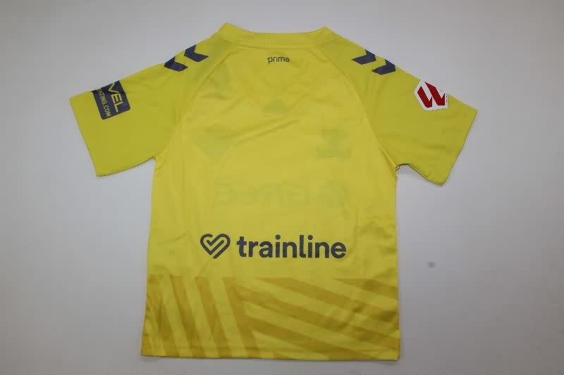 25/26 Real Betis Goalkeeper Yellow Kids Soccer Jersey And Shorts