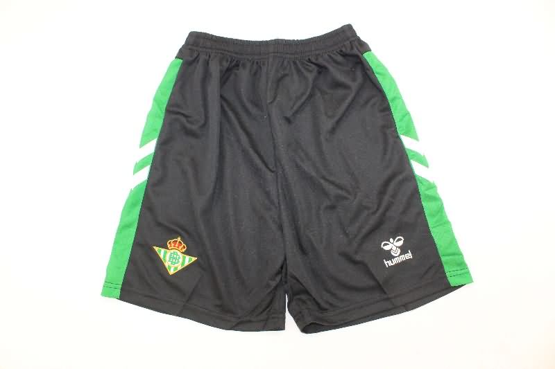 25/26 Real Betis Home Kids Soccer Jersey And Shorts