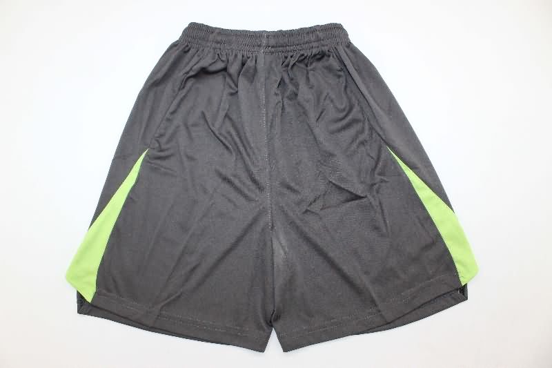 25/26 Real Madrid Goalkeeper Black Kids Soccer Jersey And Shorts