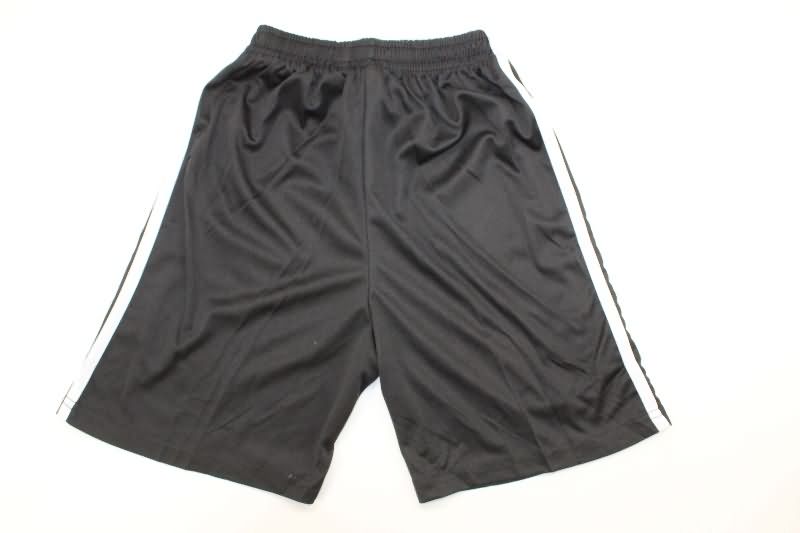 25/26 Real Madrid Goalkeeper Black Kids Soccer Jersey And Shorts Leaked