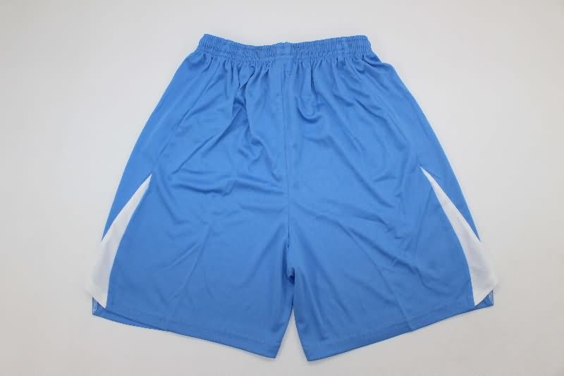 25/26 Real Madrid Goalkeeper Blue Kids Soccer Jersey And Shorts Leaked