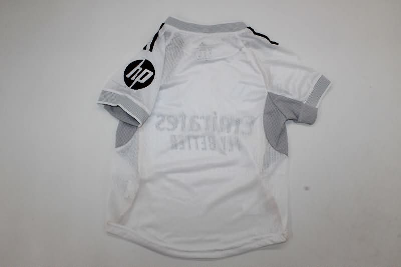 25/26 Real Madrid Home Kids Soccer Jersey And Shorts (Player)