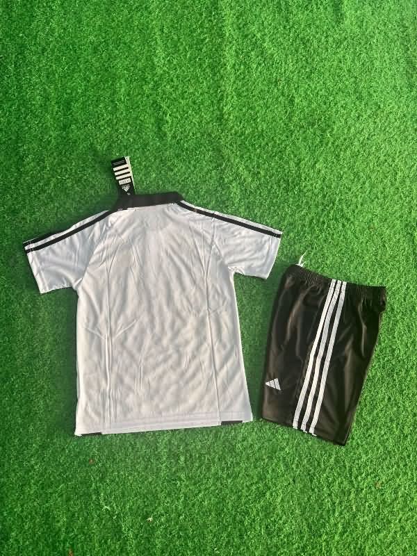 25/26 Real Madrid Special Kids Soccer Jersey And Shorts 02
