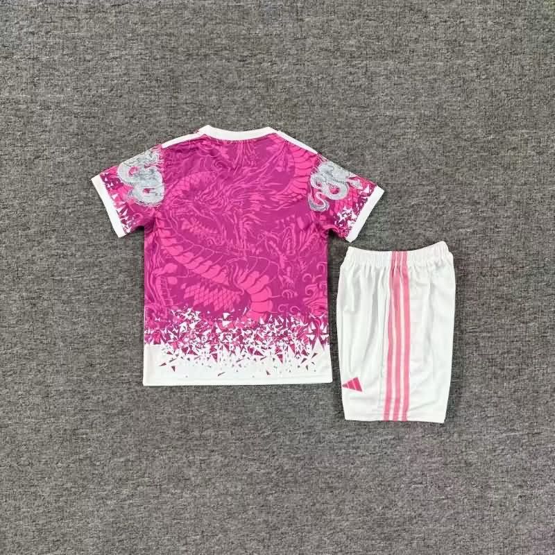25/26 Real Madrid Special Kids Soccer Jersey And Shorts 04