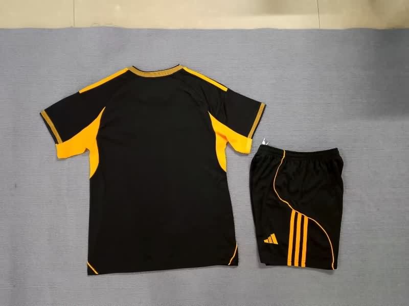 25/26 Real Madrid Special Kids Soccer Jersey And Shorts 05