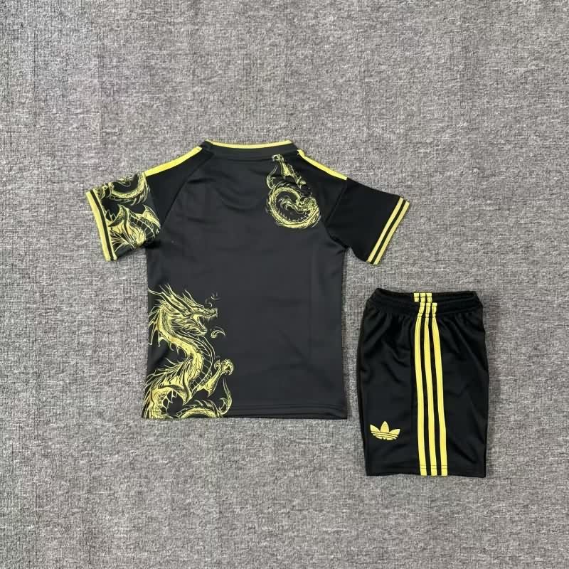 25/26 Real Madrid Special Kids Soccer Jersey And Shorts 06