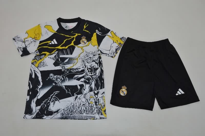 25/26 Real Madrid Special Kids Soccer Jersey And Shorts 07 25/26 Real Madrid Special Kids Soccer Jersey And Shorts 07