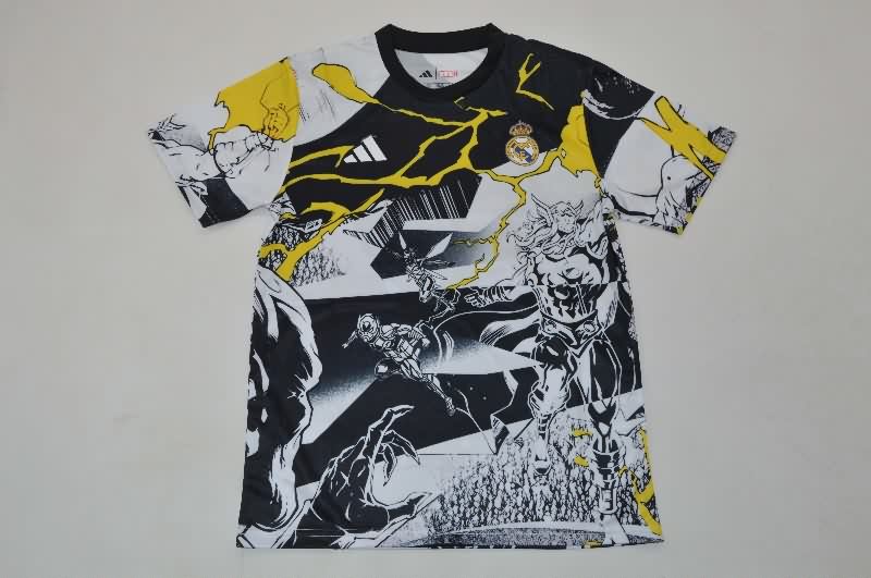 25/26 Real Madrid Special Kids Soccer Jersey And Shorts 07