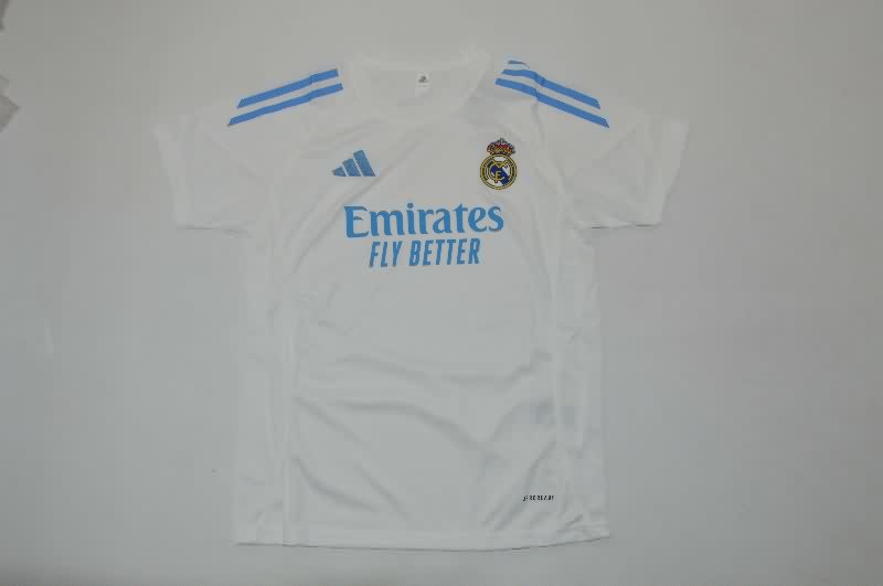 25/26 Real Madrid Training Kids Soccer Jersey And Shorts
