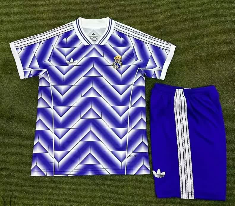 25/26 Real Madrid Training Kids Soccer Jersey And Shorts 02 25/26 Real Madrid Training Kids Soccer Jersey And Shorts 02