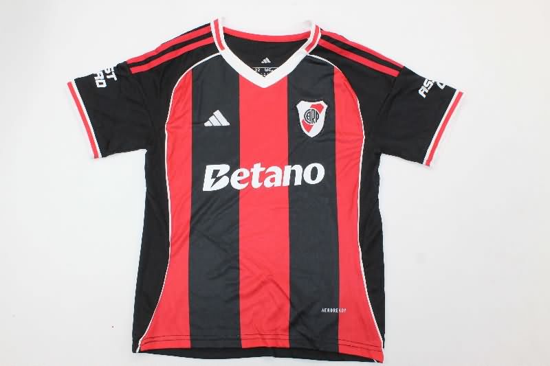 25/26 River Plate Away Kids Soccer Jersey And Shorts