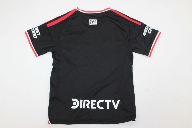 25/26 River Plate Away Kids Soccer Jersey And Shorts