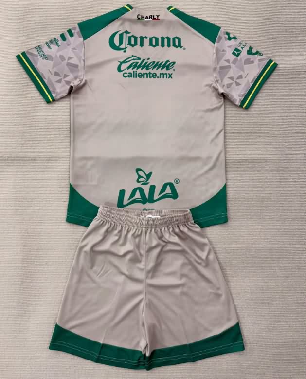 25/26 Santos Laguna Away Kids Soccer Jersey And Shorts