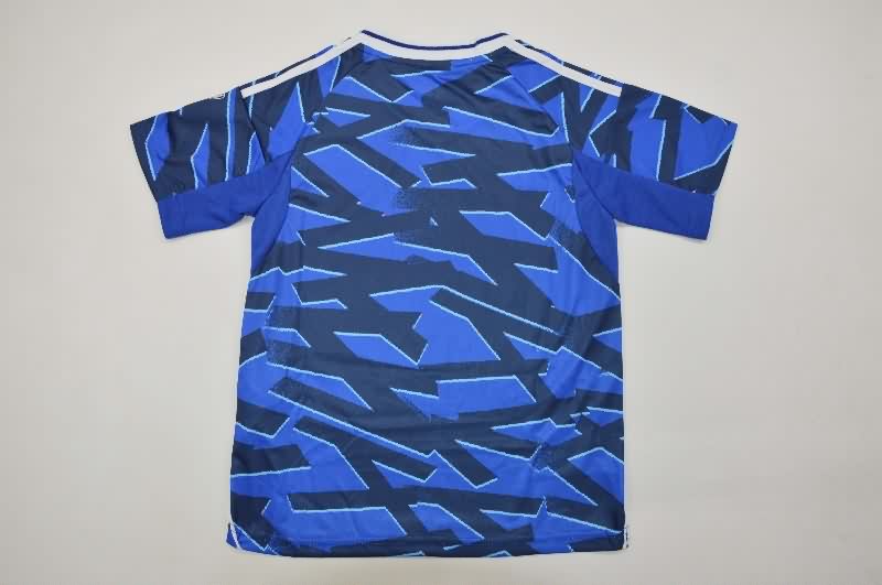 25/26 Schalke 04 Home Kids Soccer Jersey And Shorts