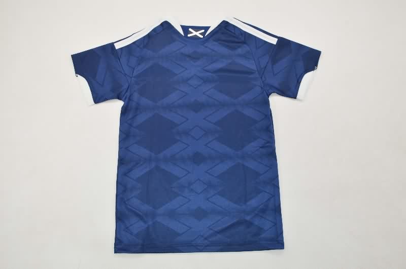 2026 Scotland Home Kids Soccer Jersey And Shorts