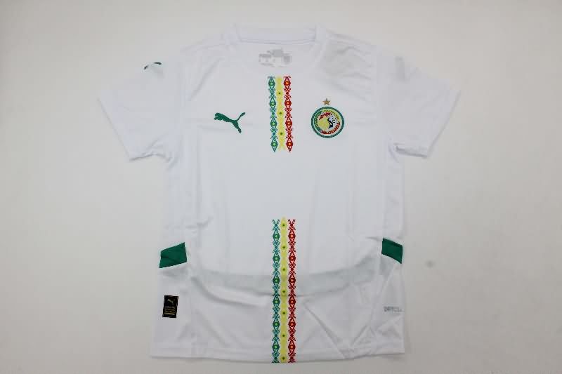 2025 Senegal Home Kids Soccer Jersey And Shorts