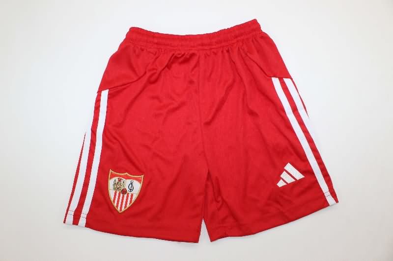 25/26 Sevilla Away Kids Soccer Jersey And Shorts
