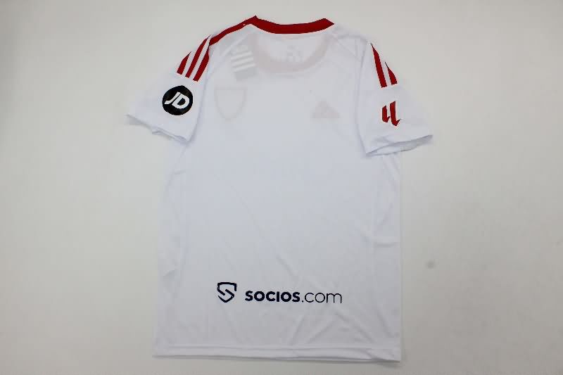 25/26 Sevilla Home Kids Soccer Jersey And Shorts
