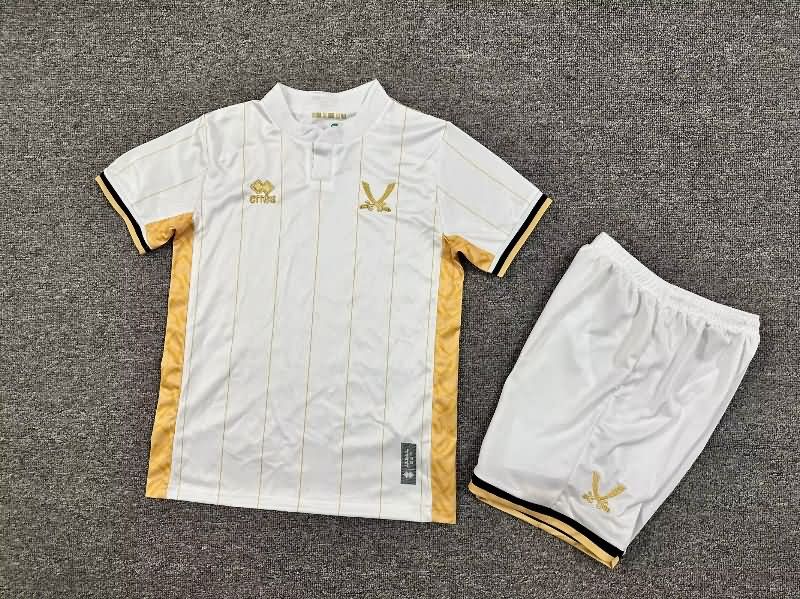 25/26 Sheffield United Away Kids Soccer Jersey And Shorts