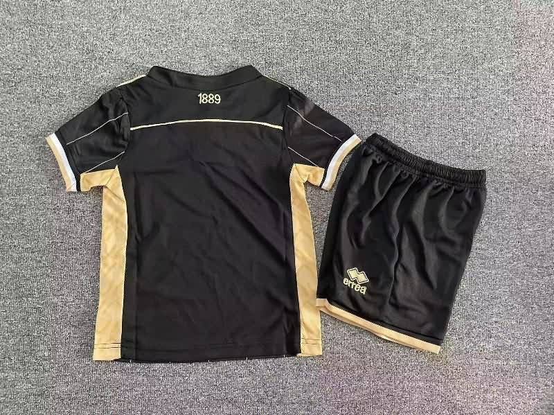 25/26 Sheffield United Goalkeeper Black Kids Soccer Jersey And Shorts