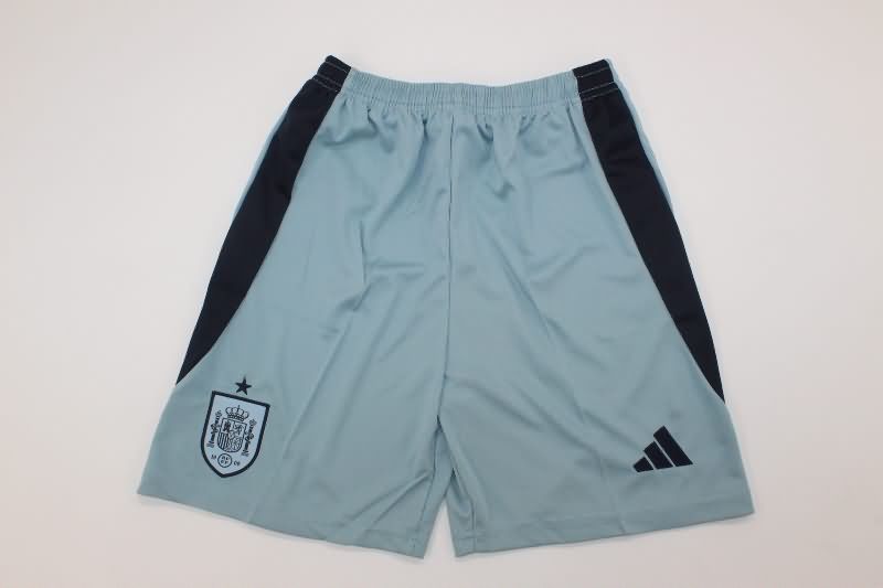 2025 Spain Female EURO Away Kids Soccer Jersey And Shorts