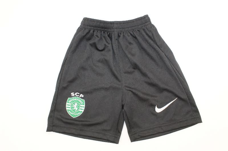 25/26 Sporting Lisbon Home Kids Soccer Jersey And Shorts