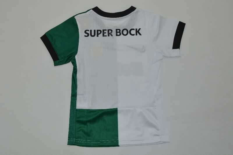 25/26 Sporting Lisbon Special Kids Soccer Jersey And Shorts