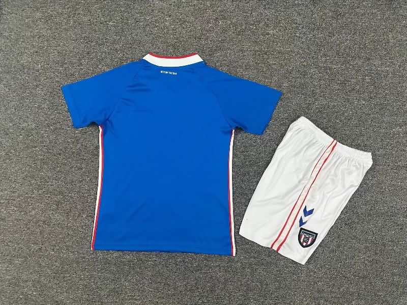 25/26 Sunderland Away Kids Soccer Jersey And Shorts
