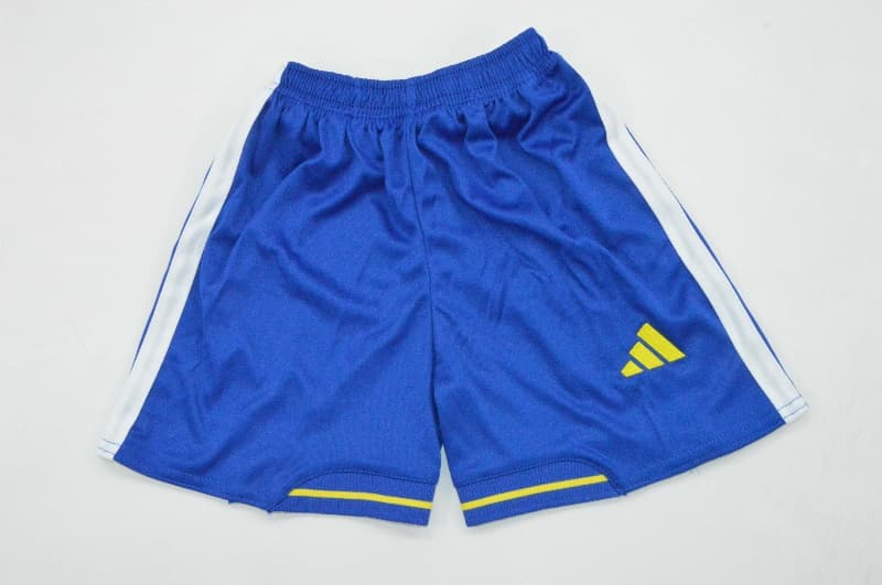 2026 Sweden Home Kids Soccer Jersey And Shorts