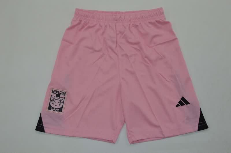 25/26 Tigres UANL Goalkeeper Pink Kids Soccer Jersey And Shorts