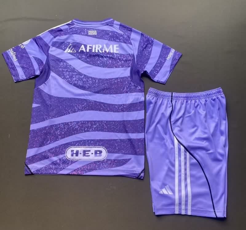 25/26 Tigres UANL Special Kids Soccer Jersey And Shorts