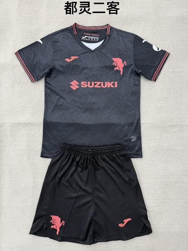 25/26 Torino Third Kids Soccer Jersey And Shorts