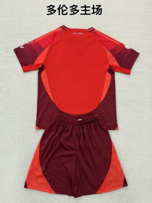 2025 Toronto FC Home Kids Soccer Jersey And Shorts