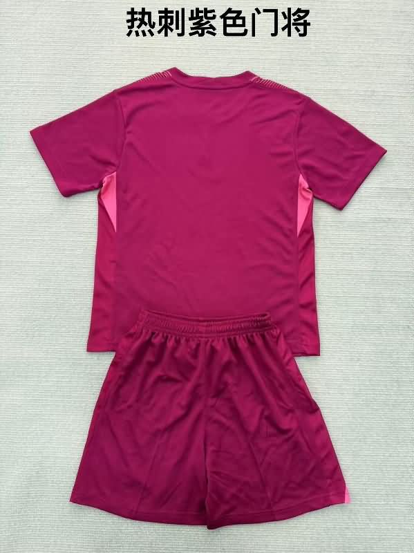 25/26 Tottenham Hotspur Purple Kids Soccer Jersey And Shorts