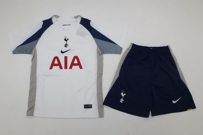 25/26 Tottenham Hotspur Home Kids Soccer Jersey And Shorts