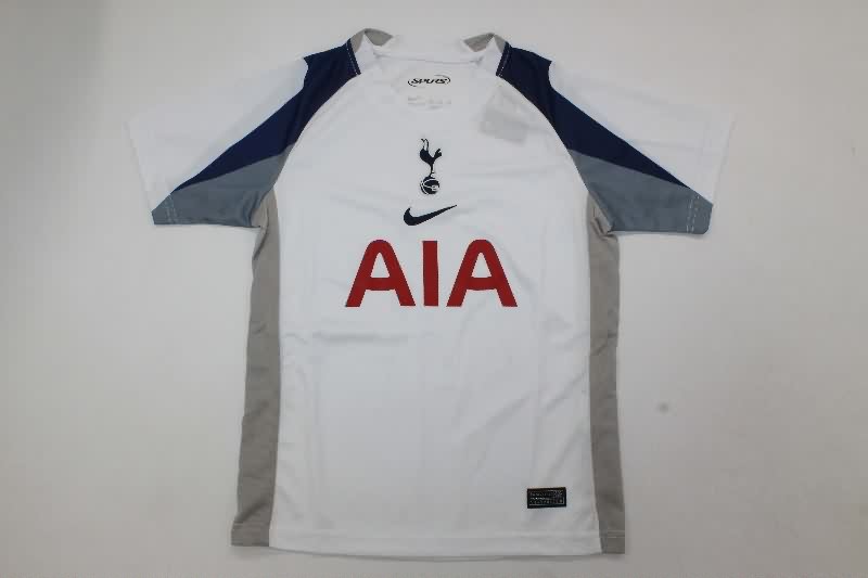 25/26 Tottenham Hotspur Home Kids Soccer Jersey And Shorts