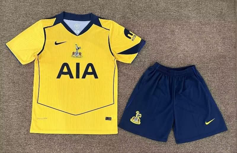 25/26 Tottenham Hotspur Third Kids Soccer Jersey And Shorts