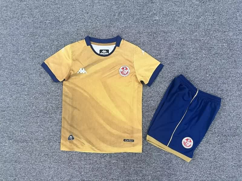 25/26 Tunisia Third Kids Soccer Jersey And Shorts 25/26 Tunisia Third Kids Soccer Jersey And Shorts
