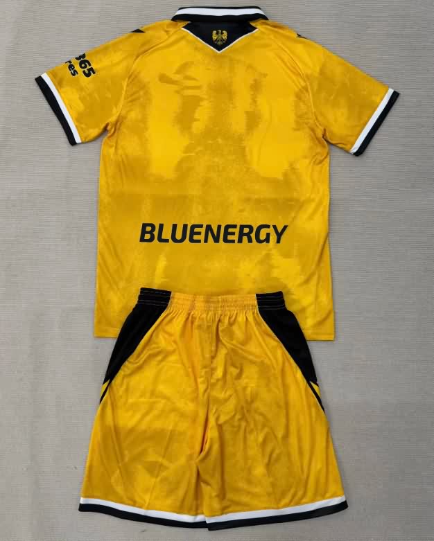 25/26 Udinese Third Kids Soccer Jersey And Shorts