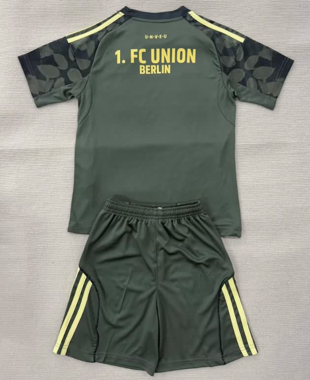 25/26 Union Berlin Away Kids Soccer Jersey And Shorts