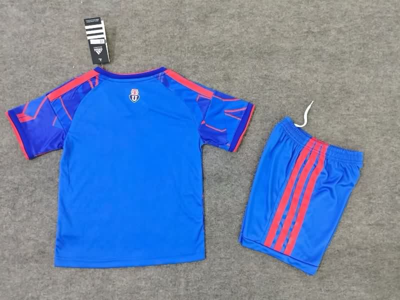 2026 Universidad Chile Home Kids Soccer Jersey And Shorts