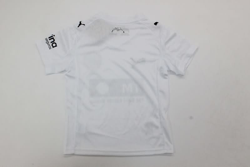 25/26 Valencia Home Kids Soccer Jersey And Shorts