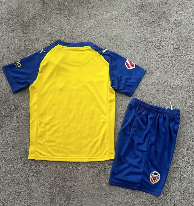 25/26 Valencia Third Kids Soccer Jersey And Shorts