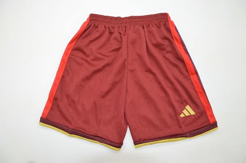 2026 Venezuela Home Kids Soccer Jersey And Shorts