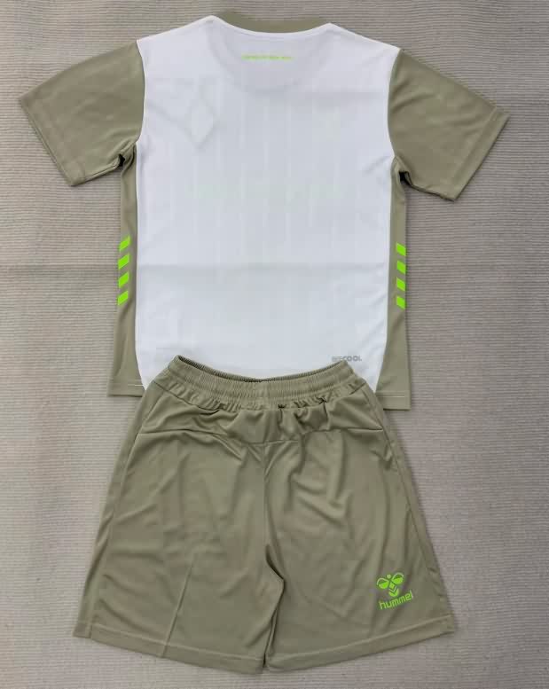 25/26 Werder Bremen Away Kids Soccer Jersey And Shorts