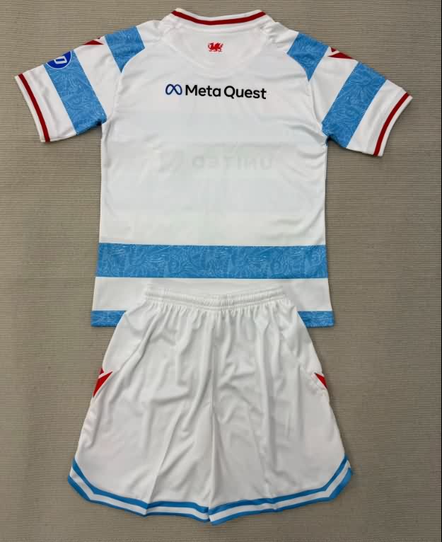 25/26 Wrexham Third Kids Soccer Jersey And Shorts