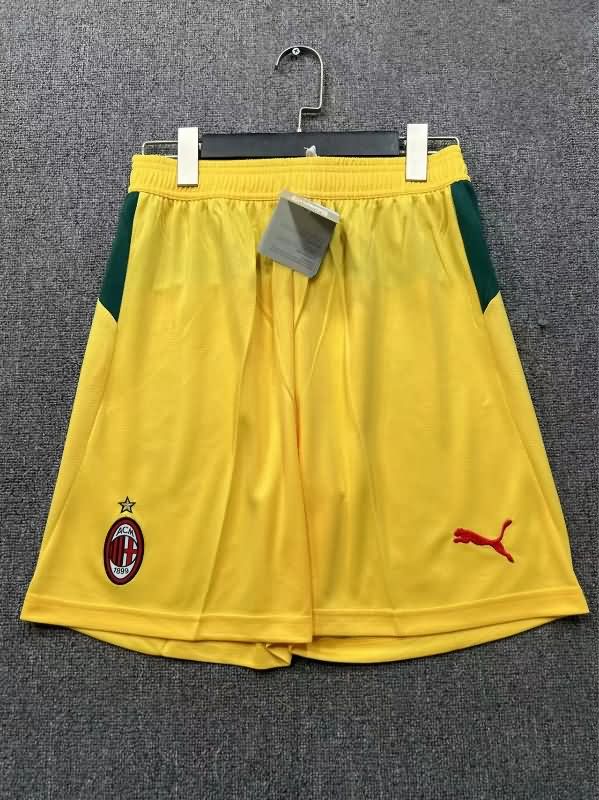 Thailand Quality(AAA) 25/26 AC Milan Third Soccer Shorts