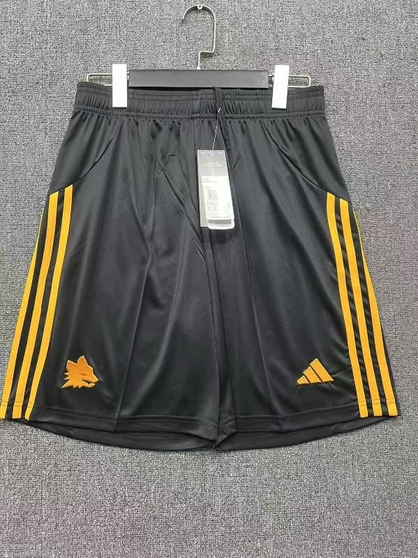 Thailand Quality(AAA) 25/26 AS Roma Away Soccer Shorts